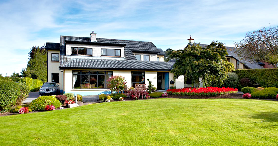 Shelmalier House B&B and garden.